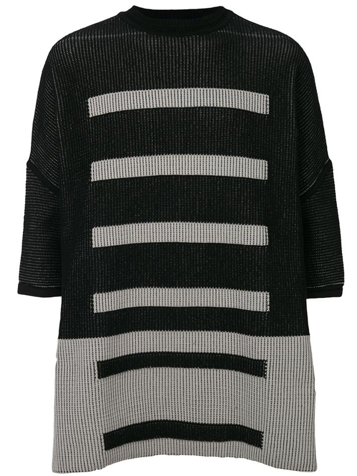 Rick Owens Fisherman Sweater - Black