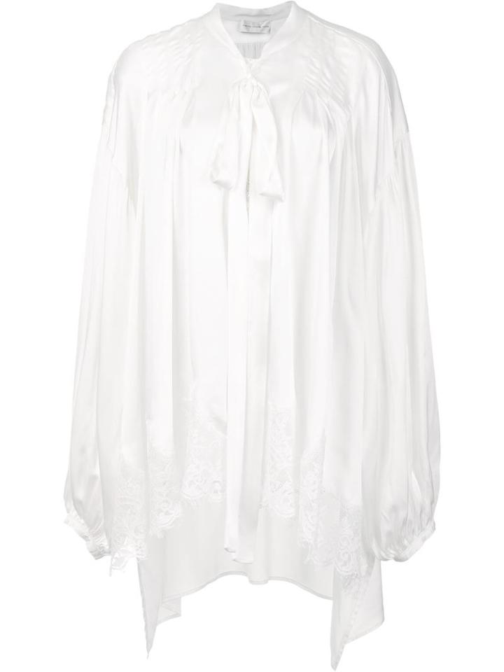 Faith Connexion Loose Pirate Shirt, Women's, Size: Small, White, Silk/cotton/polyamide