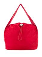 Kara Drawstring Shoulder Bag - Red