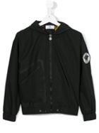 Young Versace Medusa Zip Hoodie, Boy's, Size: 11 Yrs, Black