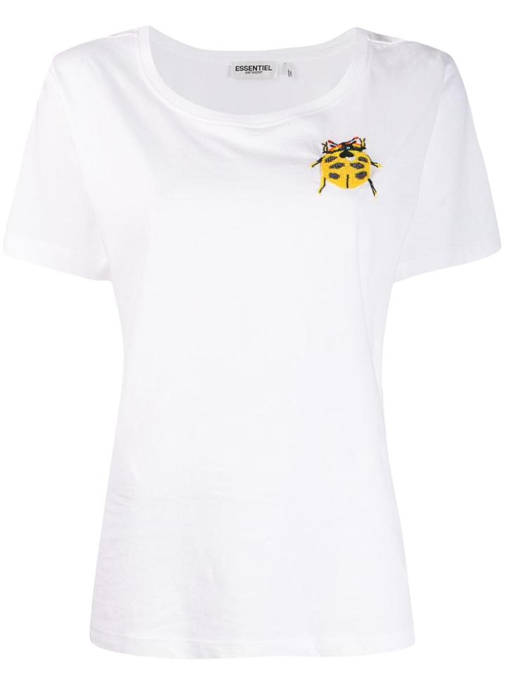 Essentiel Antwerp Bumble Bee T-shirt - White