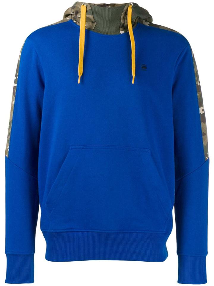 G-star Raw Research Camouflage Sweater - Blue