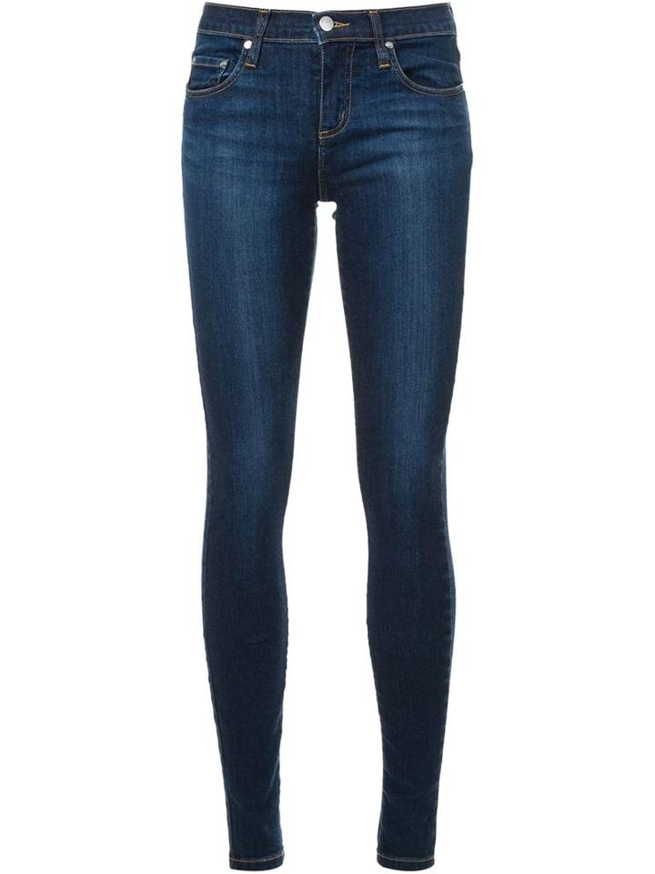 Nobody Denim Geo Skinny Jeans, Women's, Size: 24, Blue, Cotton/polyurethane