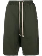 Rick Owens Drkshdw Oversized Harem Shorts - Green