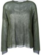 Dolce & Gabbana Vintage Fine Knit Sweater - Green