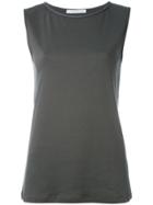 Fabiana Filippi Plain Sleeveless Top - Green