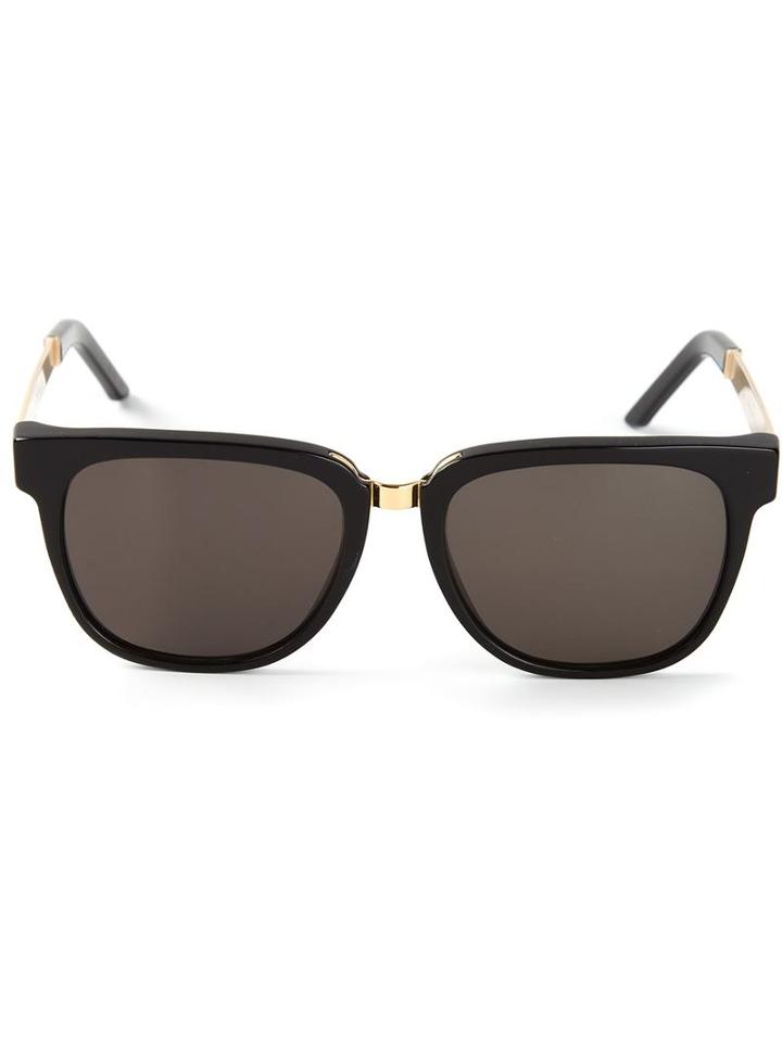 Retrosuperfuture #people Francis' Sunglasses, Adult Unisex, Black, Acetate