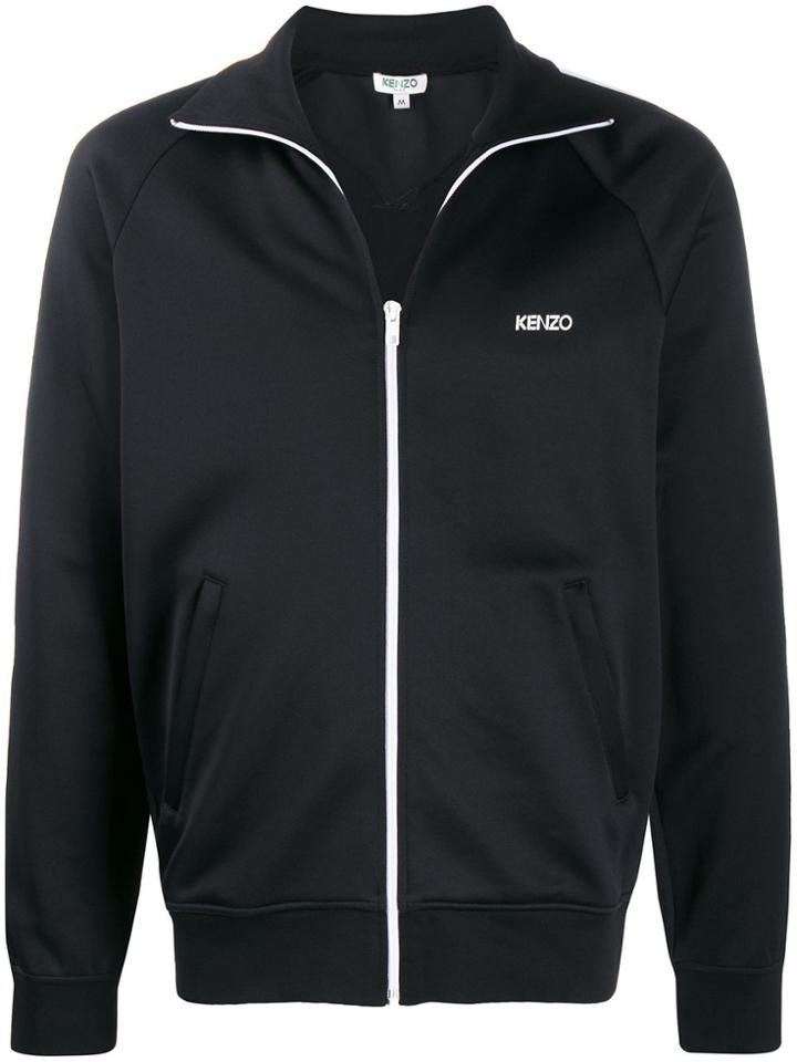 Kenzo Logo Track Jacket - Black