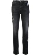 Karl Lagerfeld Space Karl Girlfriend Jeans - Black