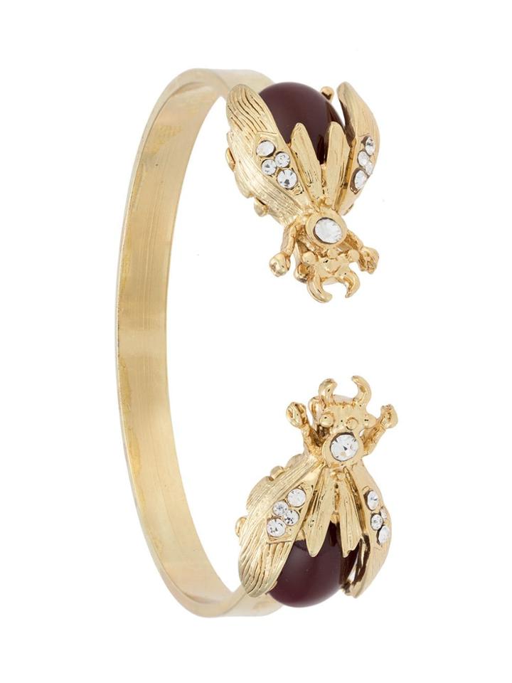 Olympiah Alverare Apliqué Bracelet - Gold