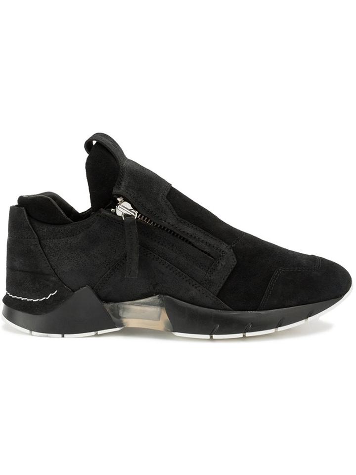 Cinzia Araia Panelled Zip Trainers