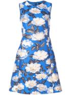 Dolce & Gabbana Floral Print Dress - Blue