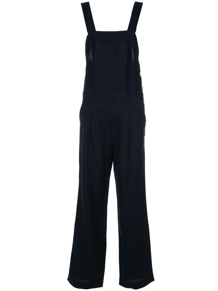 Alcaçuz Loose-fit Jumpsuit - Blue