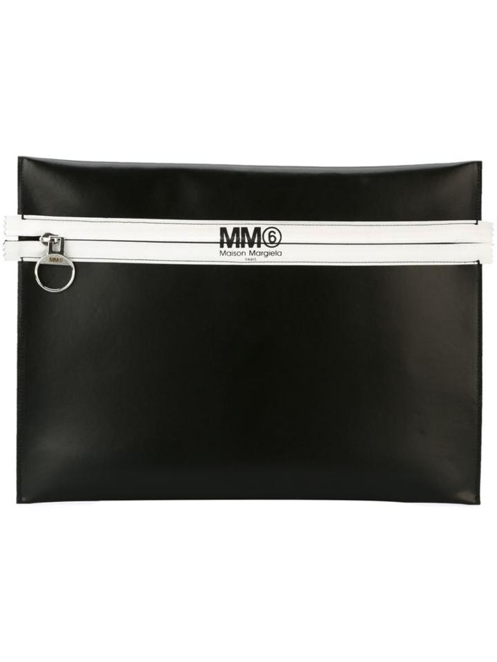 Mm6 Maison Margiela Large Zipped Clutch