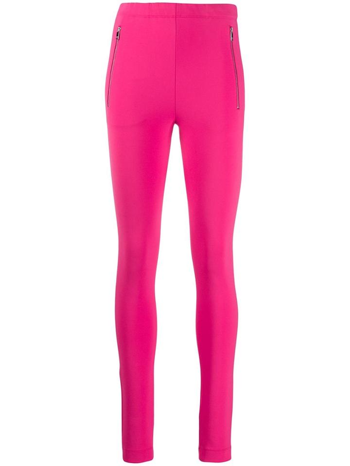 Emilio Pucci Zipped Detail Leggings - Pink