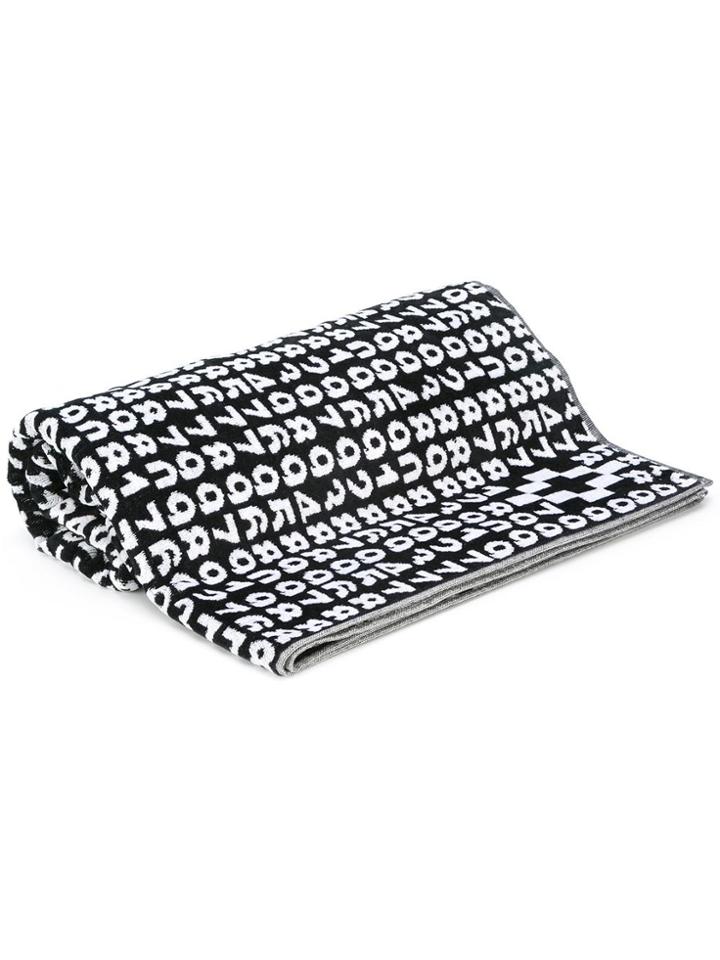 Marcelo Burlon County Of Milan Paco Towel - Black