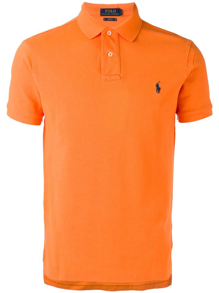 Polo Ralph Lauren Classic Polo Shirt, Men's, Size: Small, Yellow/orange, Cotton