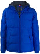 Tommy Hilfiger Hooded Padded Jacket - Blue