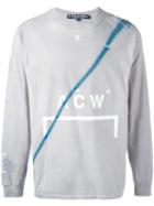 A-cold-wall* Stain Effect Sweatshirt, Men's, Size: Xxl, Cotton
