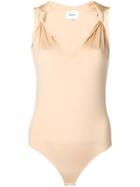 Nanushka Knot Detail Bodysuit - Neutrals