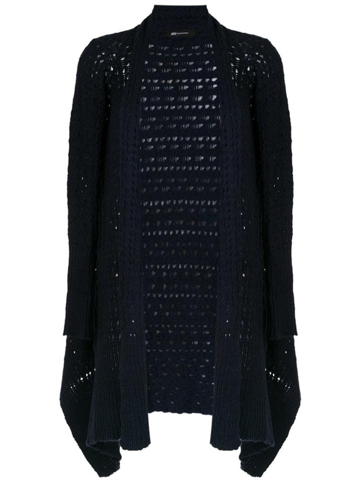 Uma Raquel Davidowicz Volvo Knit Cardigan - Blue