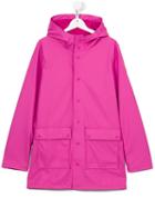 Save The Duck Kids Hooded Coat, Girl's, Size: 14 Yrs, Pink/purple