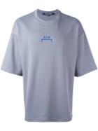 A-cold-wall* Front Logo T-shirt, Men's, Size: Small, Grey, Cotton/polyester