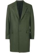 Ami Paris Two Button Coat - Green