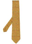 Etro Micro Paisley Print Tie - Yellow