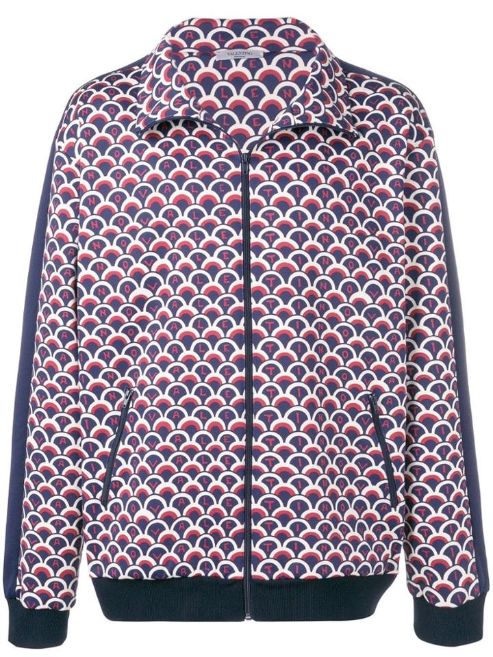 Valentino Scale Print Jacket - Blue