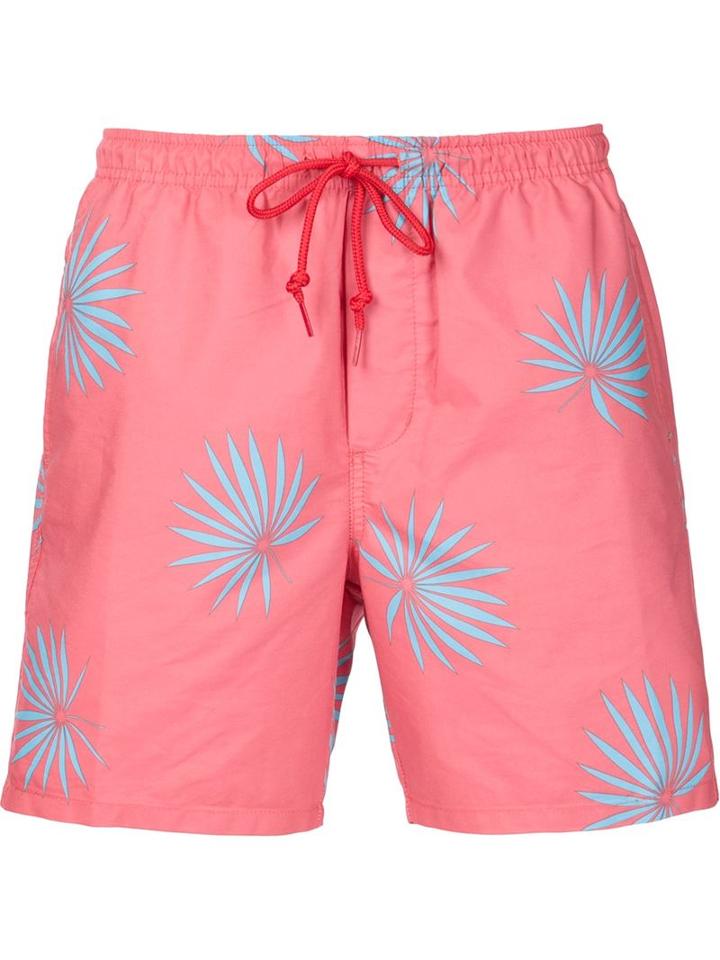 Obey Printed Swim Shorts