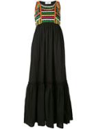 Blugirl - Long Woven Top Dress - Women - Polyester/viscose - 44, Black, Polyester/viscose