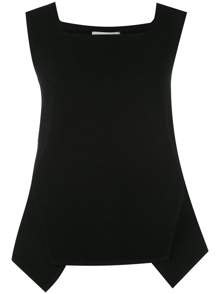 D.exterior - Classic Tank Top - Women - Viscose/polyester - 42, Black, Viscose/polyester