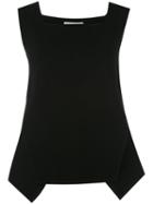 D.exterior - Classic Tank Top - Women - Viscose/polyester - 42, Black, Viscose/polyester