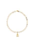 Chanel Pre-owned Crystal Cc Pendant Necklace - Metallic
