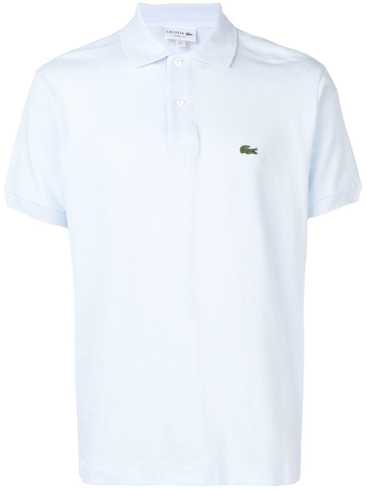 Lacoste Contrast Logo Polo Shirt - Blue
