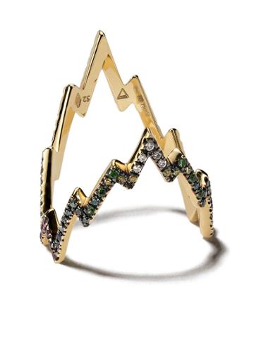 Venyx Miss Zeus Rainbow Ring - Yellow Gold