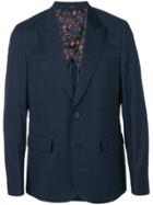 Paul Smith Check Blazer - Blue