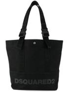 Dsquared2 Logo Strap Tote Bag - Black