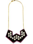Sarah Angold Studio Spiked Necklace, Women's, Pink/purple