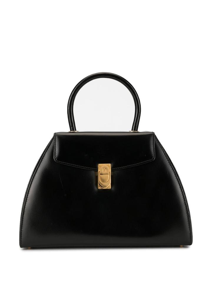 Loewe Pre-owned Logo Tote Bag - Black