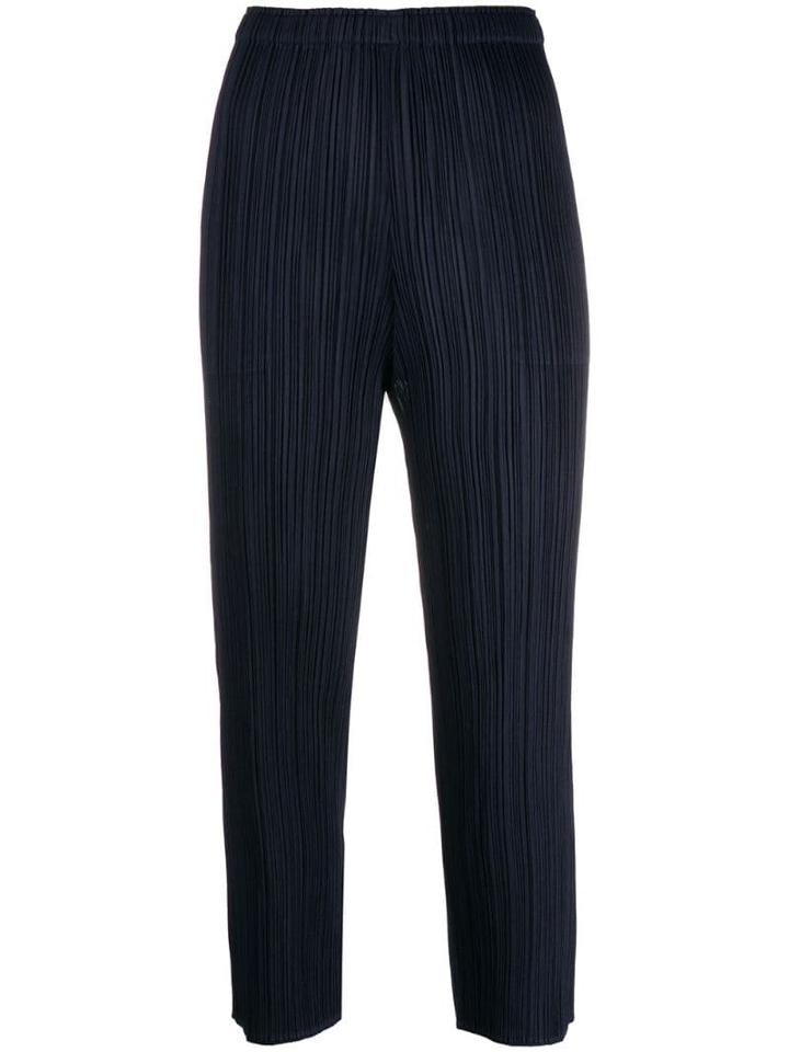 Pleats Please By Issey Miyake Pp98jf907pants75 - Blue