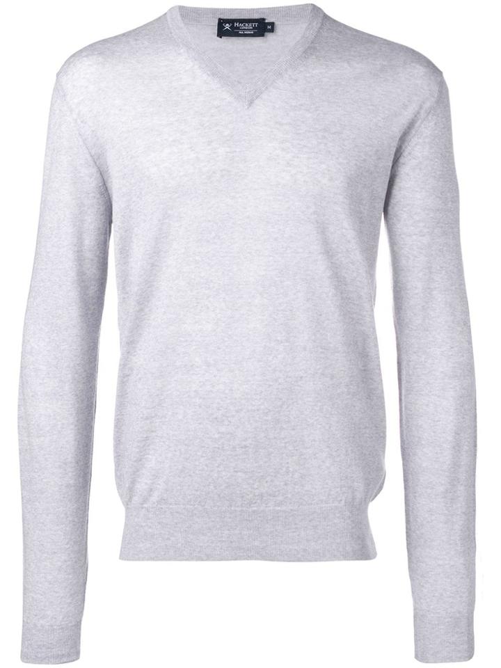 Hackett Plain Jumper - Grey