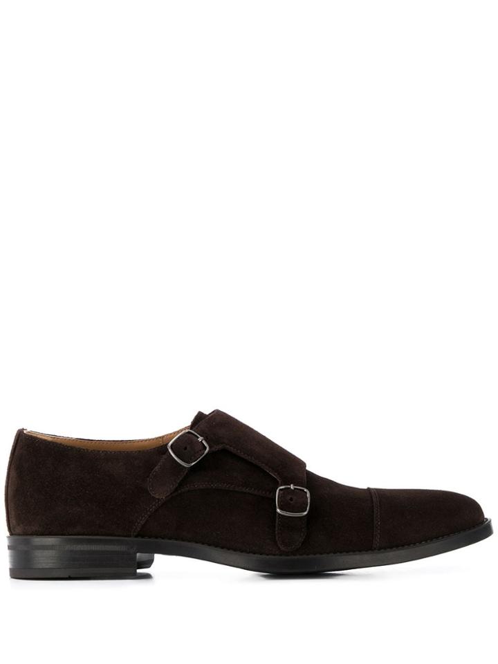 Scarosso Monk Shoes - Brown