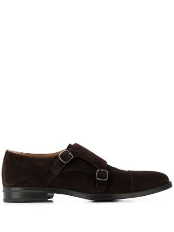 Scarosso Monk Shoes - Brown