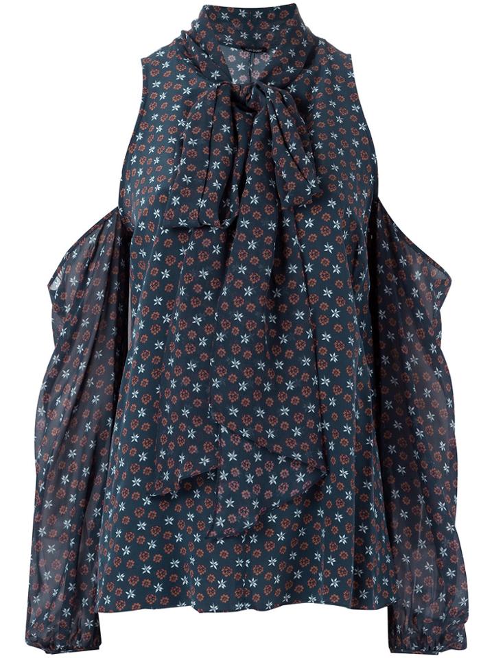 Tufi Duek Cold Shoulders Shirt - Multicolour