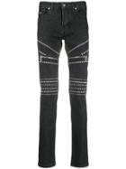 John Richmond Studded Skinny Jeans - Black