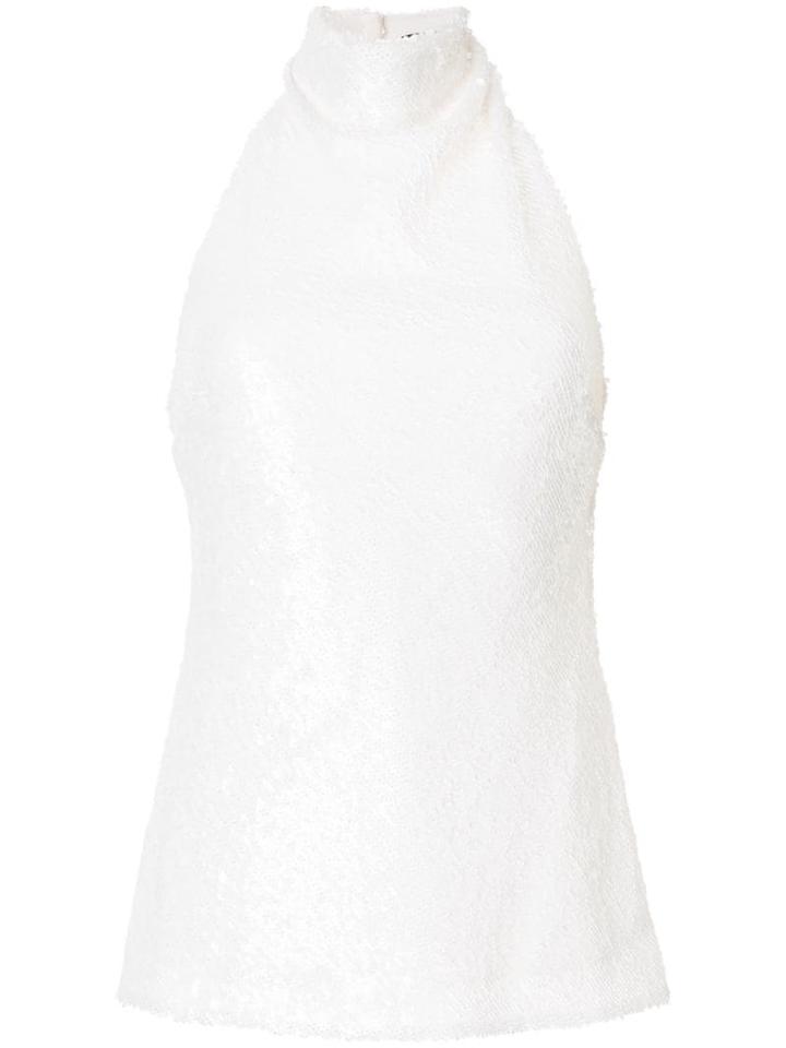 Ellery Limogie Halterneck Top - White