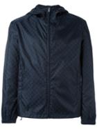 Gucci Web Crest Polo Shirt, Size: 46, Blue, Polyamide/polyester