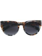 Dior Eyewear Cat-eye Tinted Sunglasses - Brown